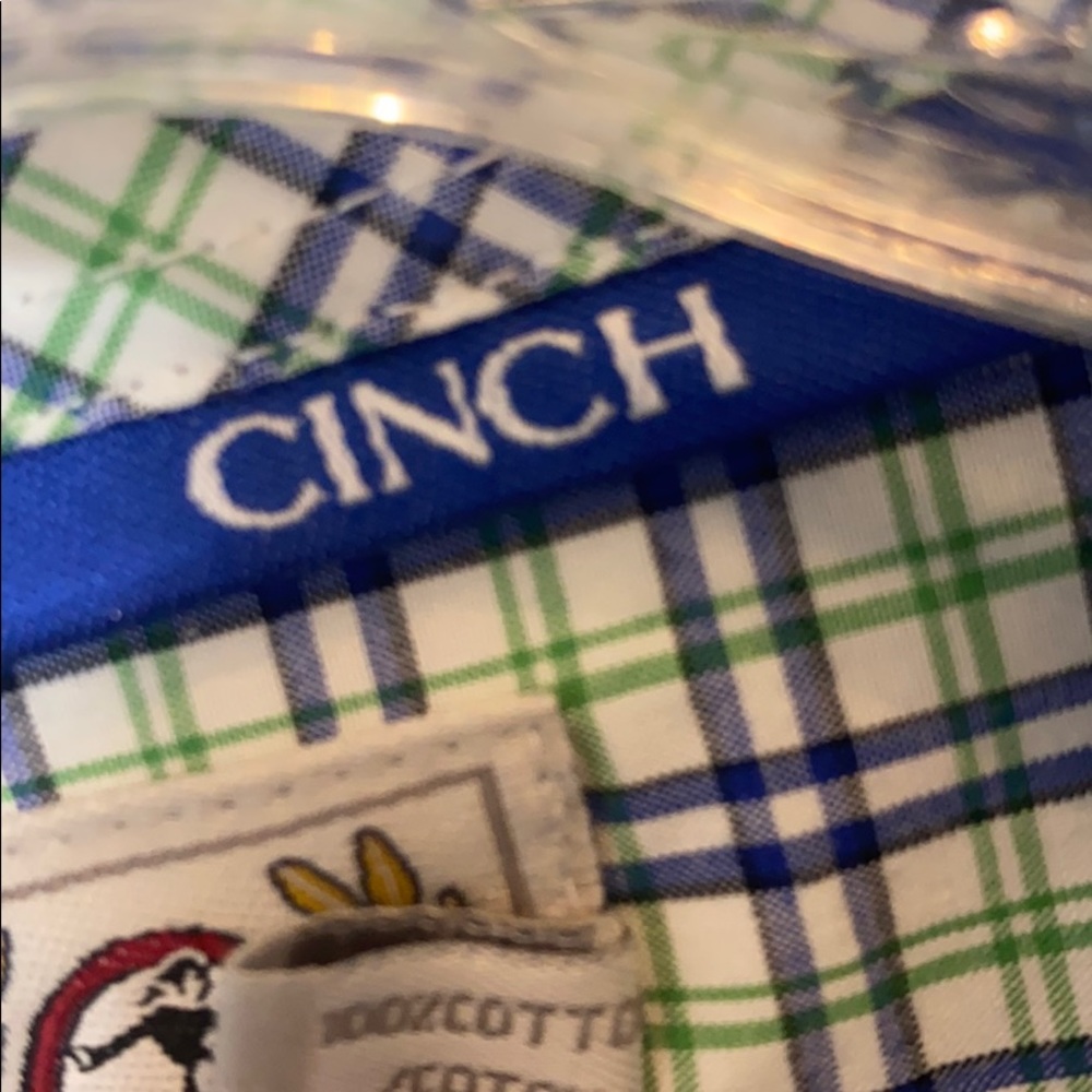 Cinch plaid western button down shirt size XL - Picture 12 of 12